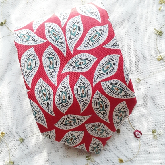 VTG Christian Dior Monsieur 100% Silk Tie USA Made - Picture 2 of 8